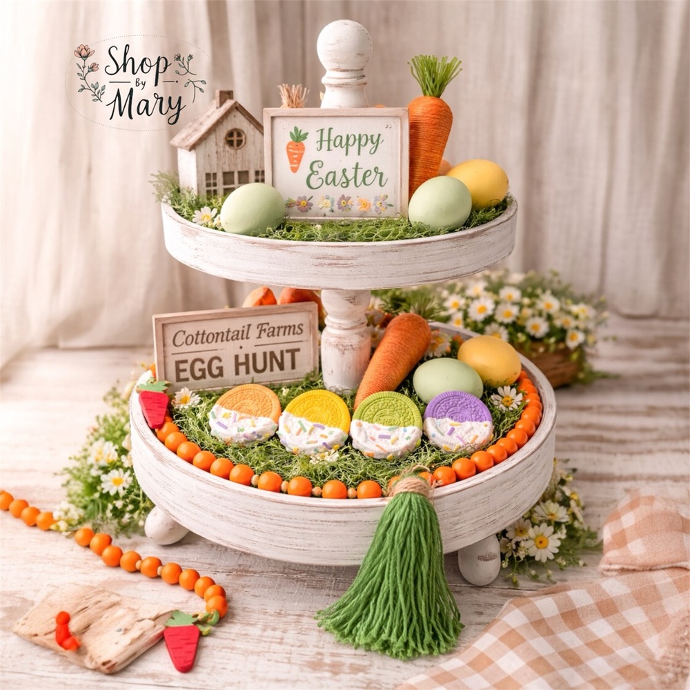 ⤵️🆕 Fake Easter Spring cookies | Spring Days Easter decor - Picture 2 of 11